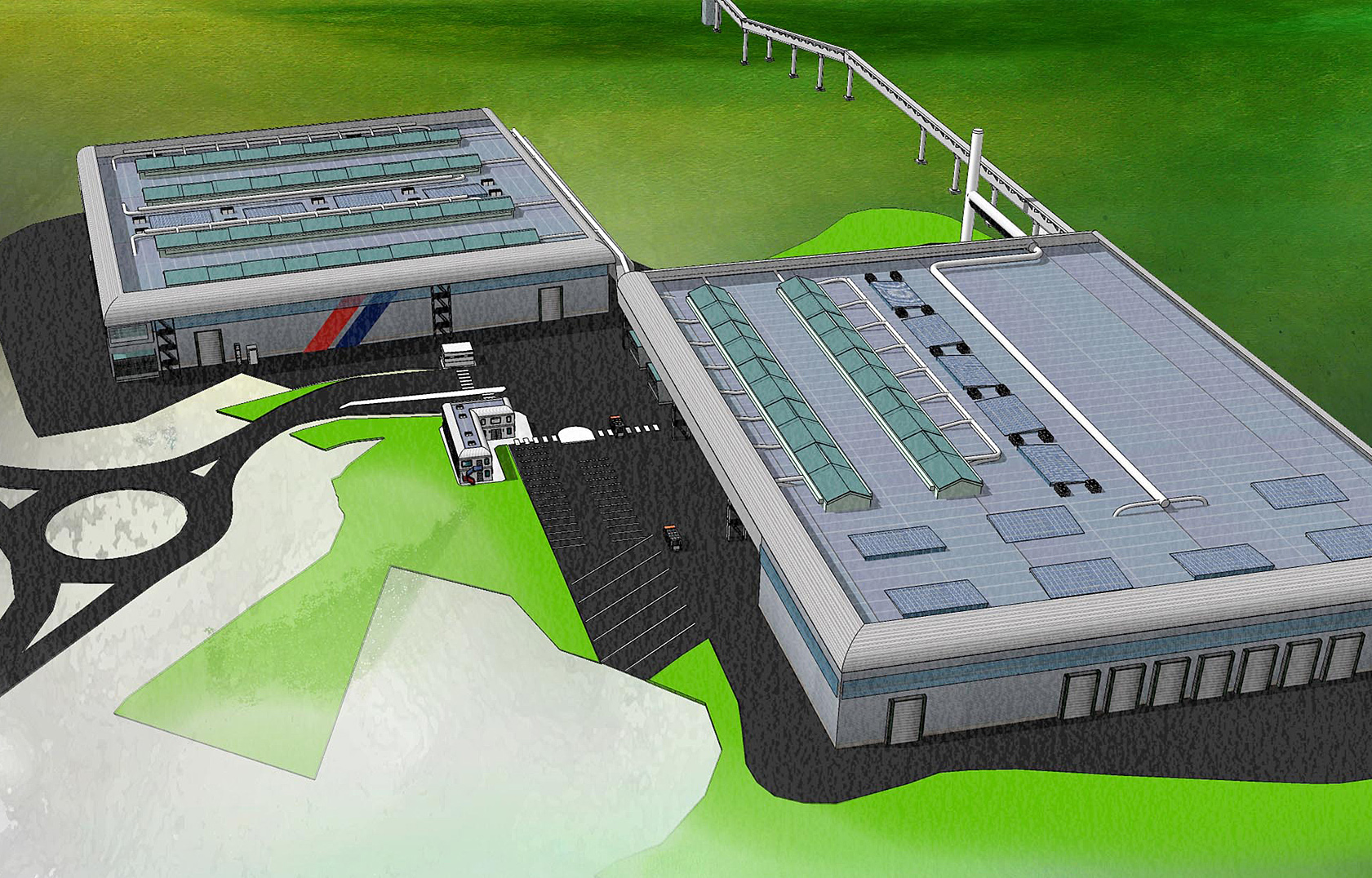 Recovered Fuel Manufacturing Facility Visualisations