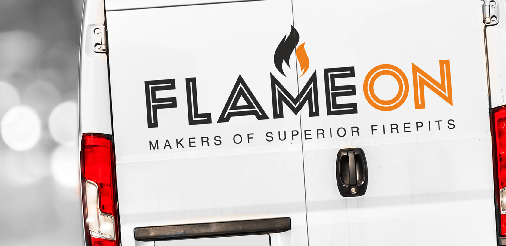FlameOn logo design